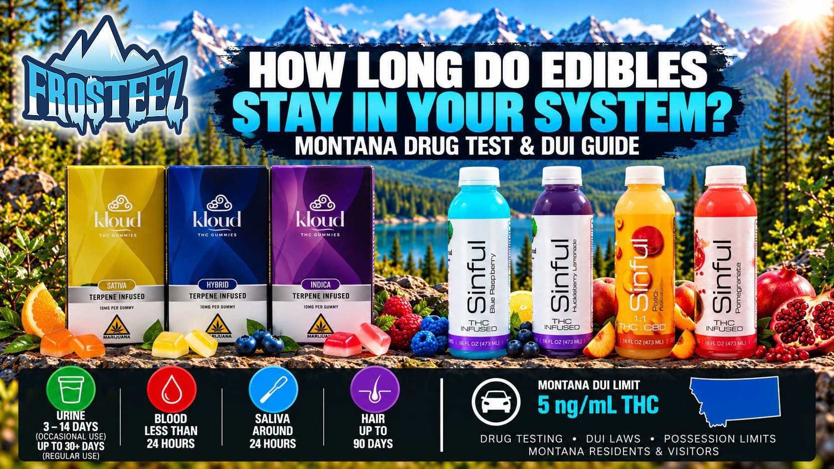 How Long Do Edibles Stay in Your System Drug Test Times Montana